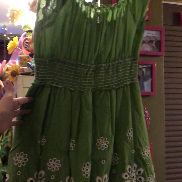 Lime green maxi dress - Picture 4 of 5